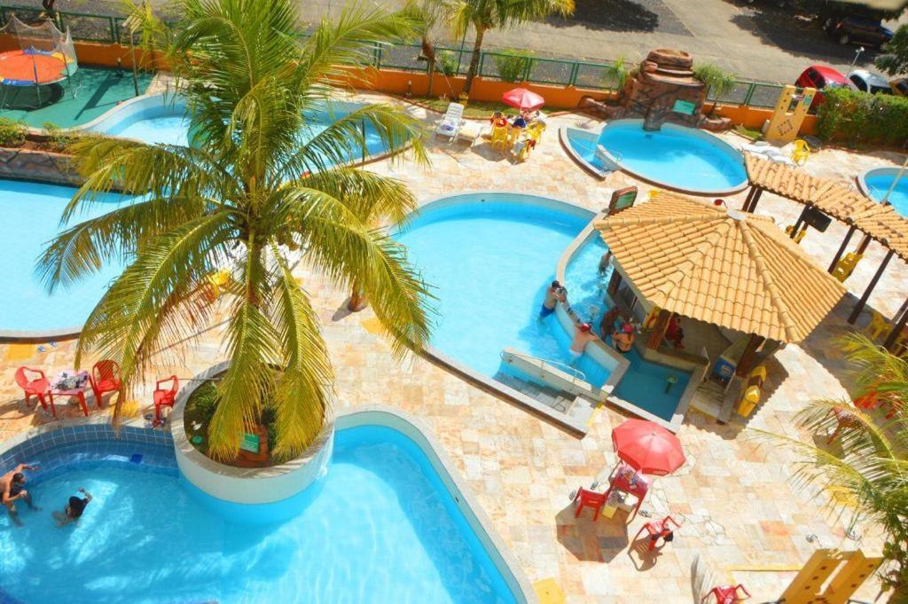 Apto Hotel Thermas Place Caldas Novas Exteriör bild